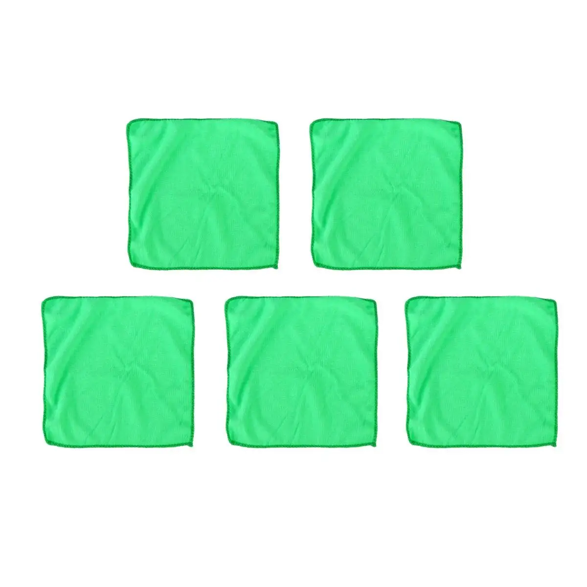 

5Pcs Microfiber Cleaning Cloth Towel Absorbent Dust Remover Home Kitchen Bathroom Car Furniture Grease Dirt Attractor
