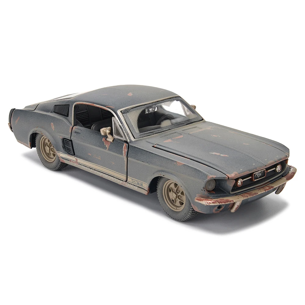 Maisto 1:24 1967 Ford Mustang GT Make old Modified version Highly-detailed die-cast precision model car Model collection gift