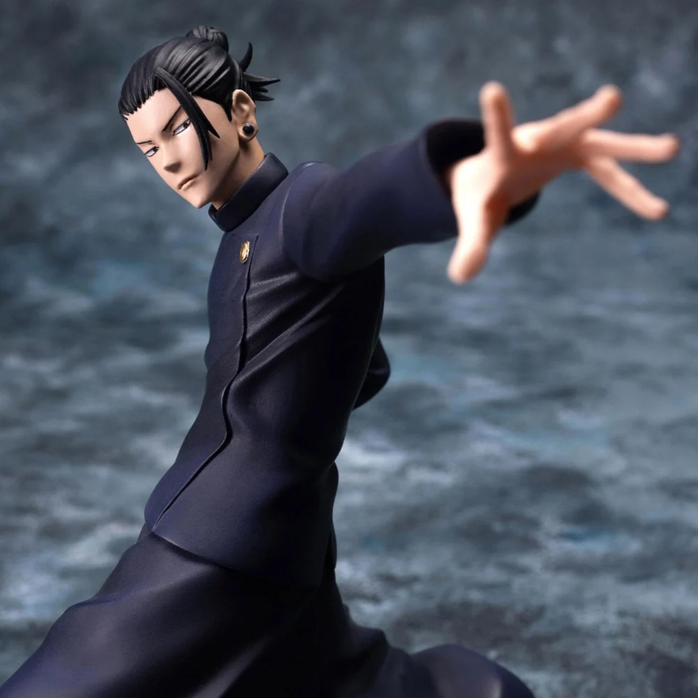 Jjk figuras de anime satoru gojo/goo suguru pose de pé estatueta de ação vale a pena colecionando modelos estátua ornamento de mesa presentes