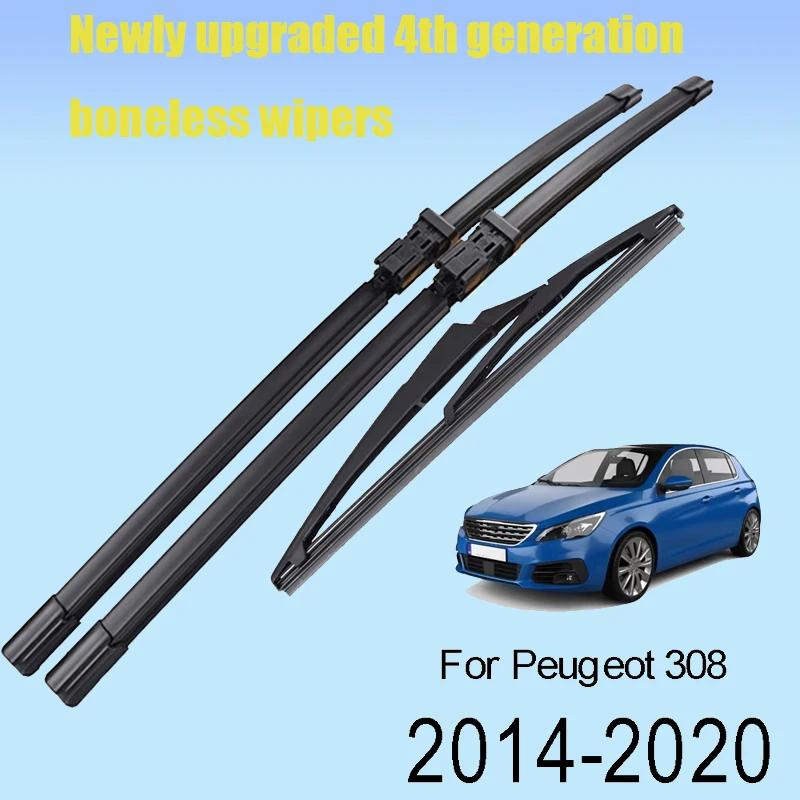 

Misima Windshield Windscreen Wiper Blades For Peugeot 308 T9 Hatchback Front Rear Window 2014 2015 2016 2017 2018 2019 2020