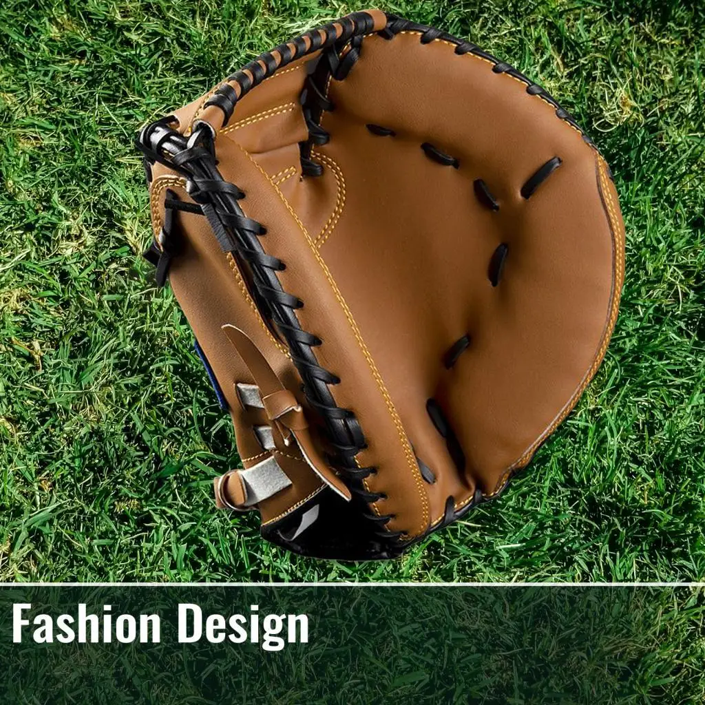 

Sports Baseball Fielding Glove, Left Hand Use 12.5" Durable Flexibility Softball'S for Youth Adults