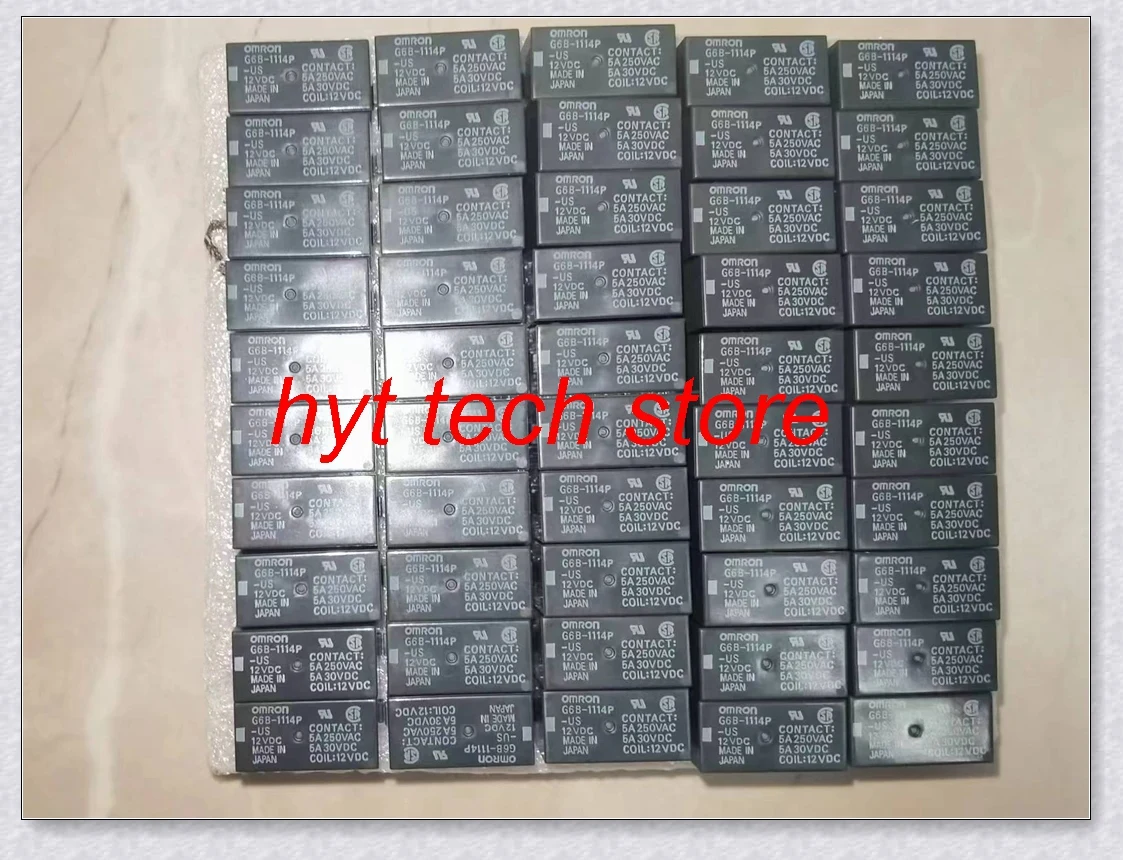 Lote de 10 unidades de relé DIP, G6B-1114P-US, 24V, 12V, 5V, original, en stock