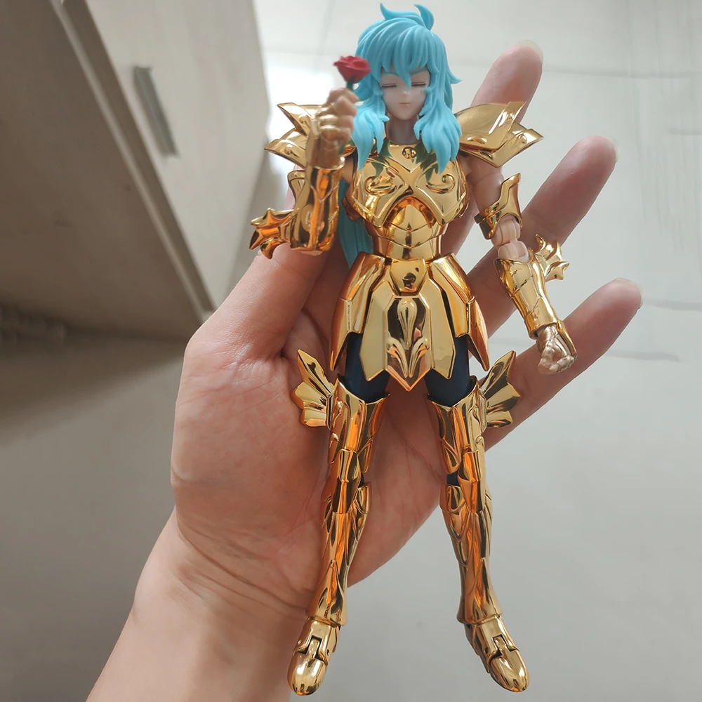 

MC Model Saint Seiya Myth Cloth EX Gold Pisces Aphrodite Knights of the Zodiac Action Figure Metal Armor Model Collection Toys