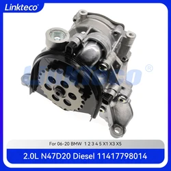 Engine part Oil pump Fit 2.0 L Diesel N47D20 For 06-20 2.0L BMW 1 2 3 4 5 X1 X3 X5 11417798014 11417810451