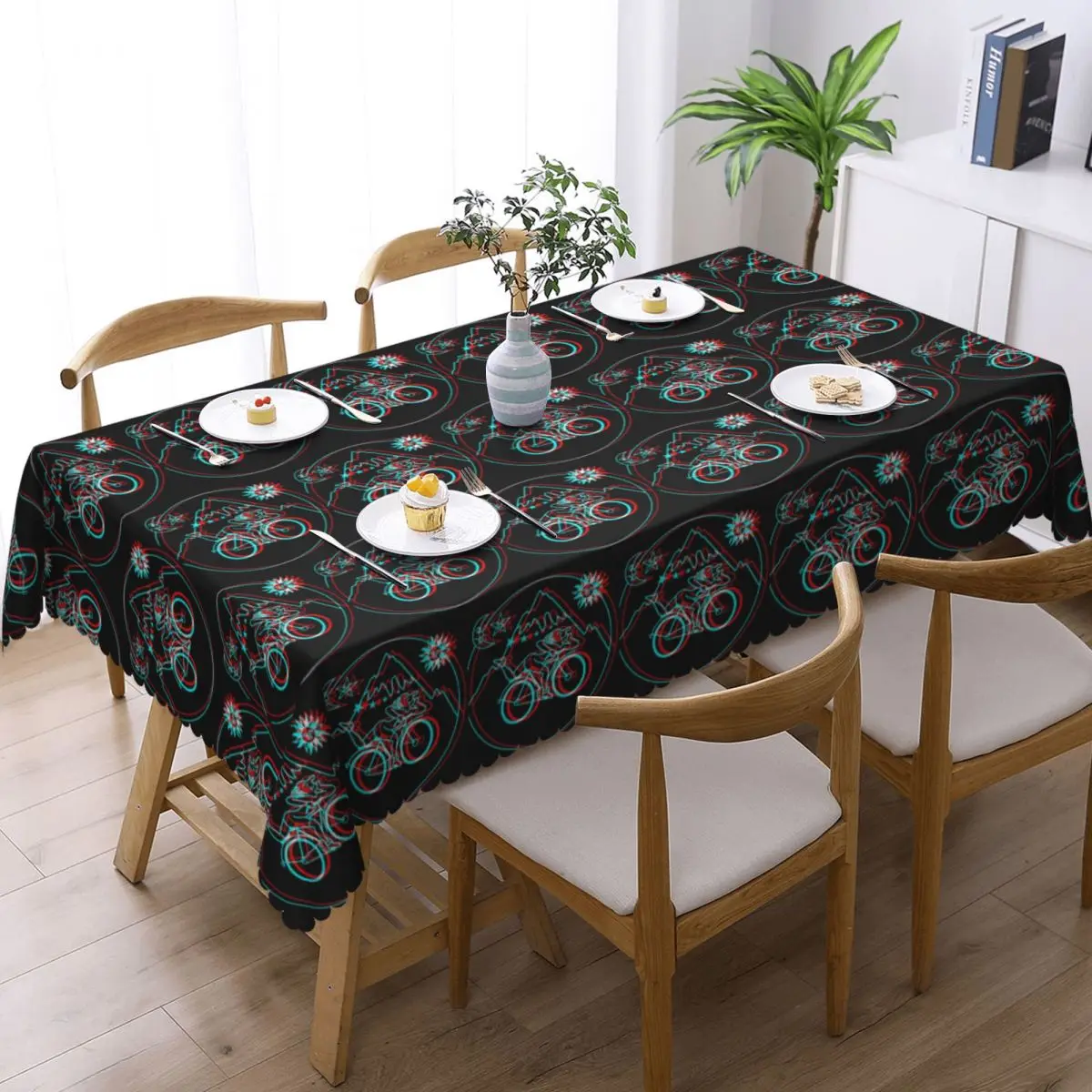 Discovery Of LSD Albert Hofmann Customized Rectangular Tablecloth Oilproof Table Cover for Dining Events Table Cloth