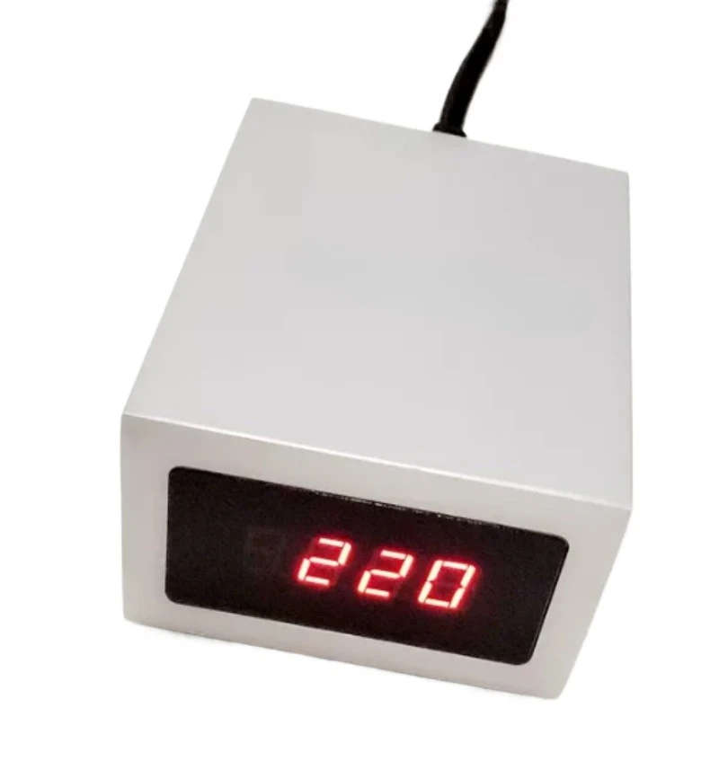 Suitable for Upgraded HIFI Aluminum Alloy AC Voltmeter 220V Precision Digital Display for Home Audio Equipment Power