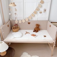 Cotton Infant Bedding Bumpers Anticollision Baby Bedroom Sleeping Fence Children Baby Safety Side Protective Toddler Fences