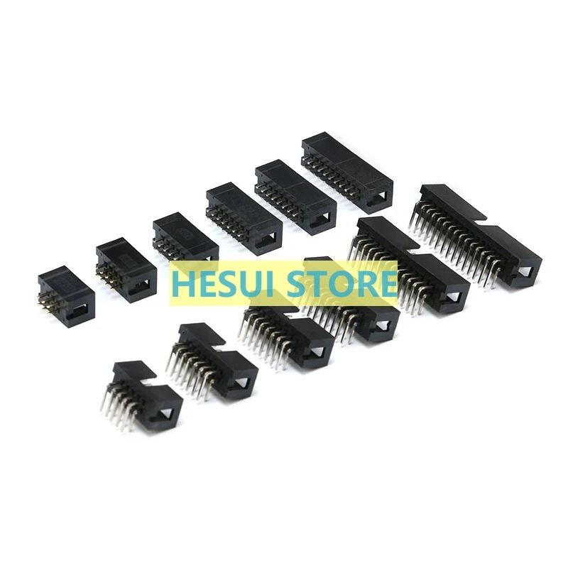 DC3 مقعد القرن البسيط إبرة مستقيمة الانحناء إبرة 6/8/10/14/16/20/26/30-40/50P 2.54 مللي متر #1