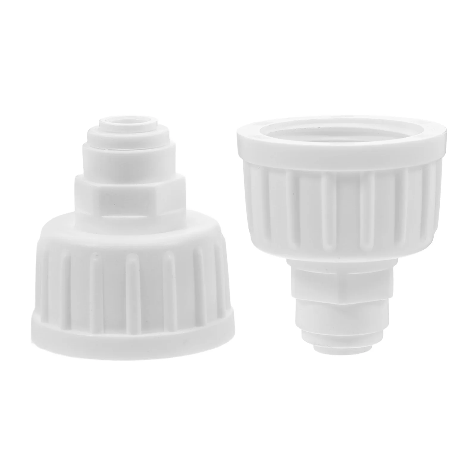 

2Pcs Straight Connect Sprayer Adapter for Mister System Parts Outdoor Cooling Garden Hose Connector Kit Stable Water Flow