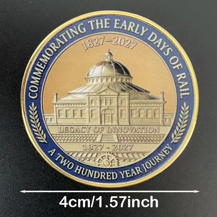 Railroad Legacy American Souvenir Coin Collection 200th Journey