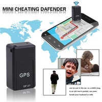 Mini Gf-07 Gps Tracker Car Bike Bicycle Pets Children Real Time Tracking Positioner Strong Magnetic Anti-Lost Locator