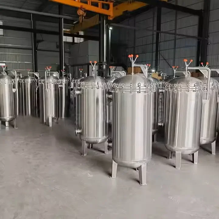 Industrial Bag Filter Stainless Steel Filtration System Filtration Equipment Bag Filter Machine for Filtering and Bagging Water view 5