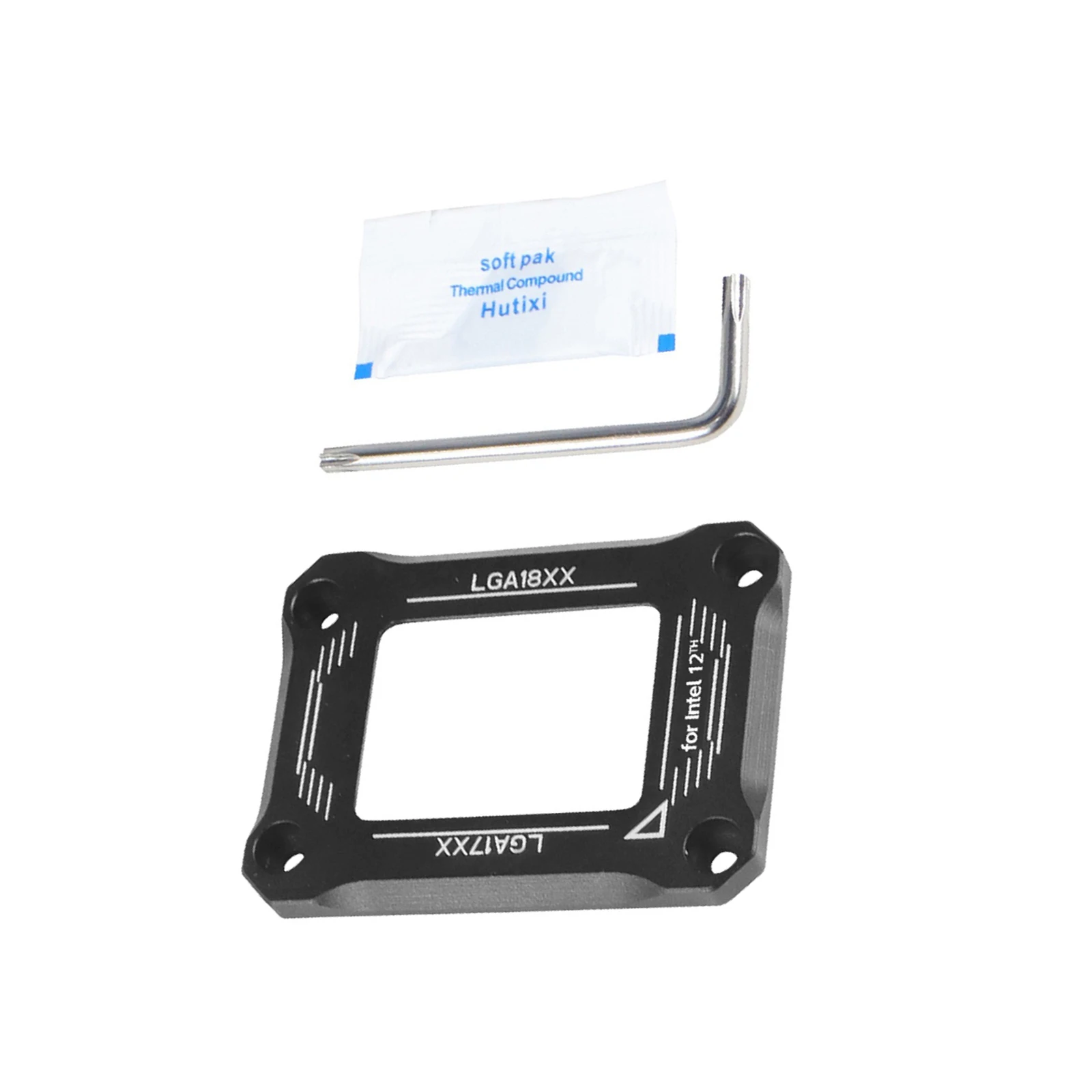 CPU Bending Corrector Frame LGA1700 LGA1800 CPU Fixed Lock Buckle Bracket Metal CPU Anti-bending Frame For Intel 12th Generation