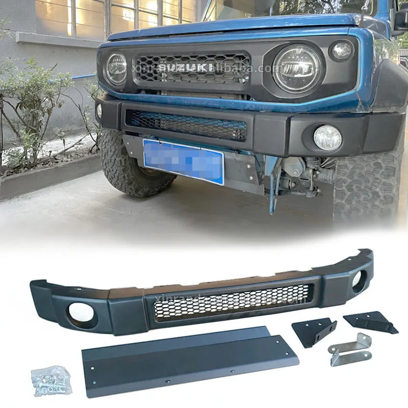 Front bumper for Suzuki Jimny JB74 JB64 2018- Gen4 Sierra JB74w JB64w Steel Aluminum Alloy