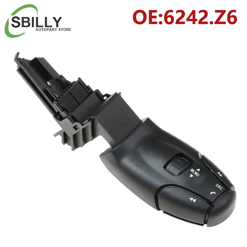 Car 6242.Z6 6242Z6 96637236XT Radio CD Audio Remote Control Stalk Switch Bluetooth For Peugeot 206 307 407 607 807 Citoen C5