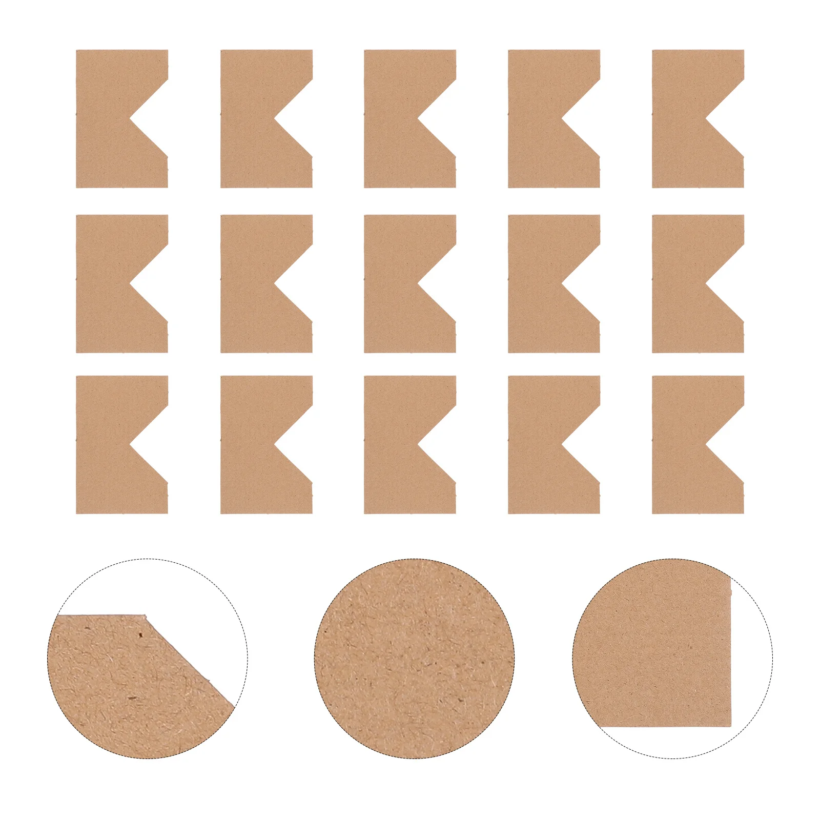 100Pcs Picture Frame Corner Protector Heavy Duty Cardboard Edge Guards Wrap Around Design for Frame Protection during Transit