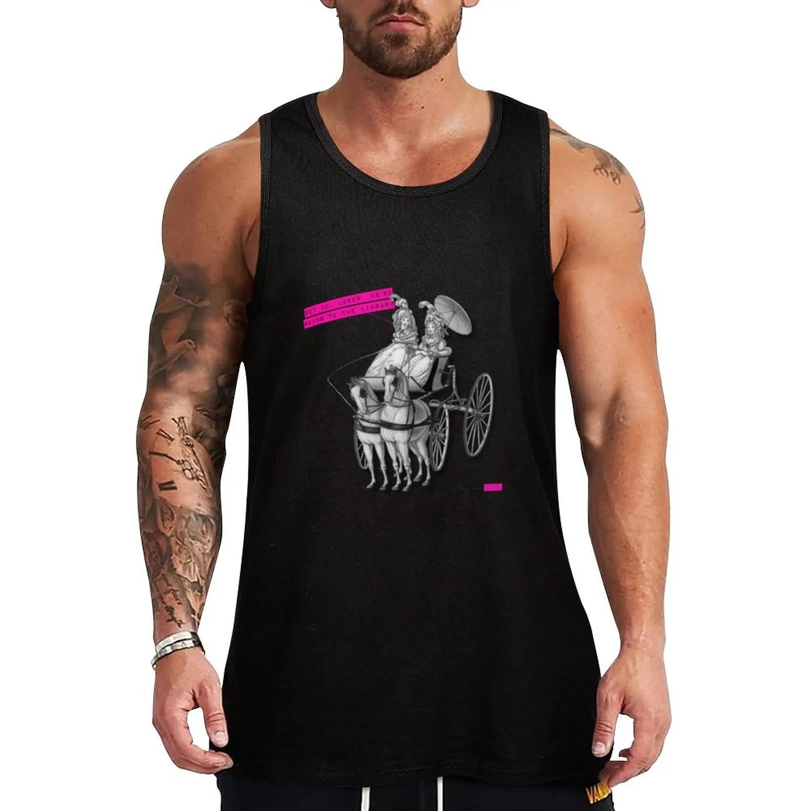 

Get in, loser. We're going to the library. Tank Top Casual Everyday Tank Top Soft Loose Sleeveless Shirt