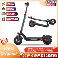ENGWE Y600S E-Scooter 830W Peak Power 48V18AH with Signal Light Battery Electric Scooter Aldult  Fold Scooters Electric