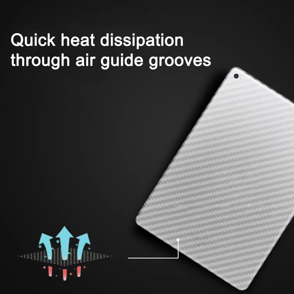 For Samsung Galaxy Tab S9 S9 Plus S9 Ultra Carbon Fiber Pattern Protective Fall Prevention Film Accesories