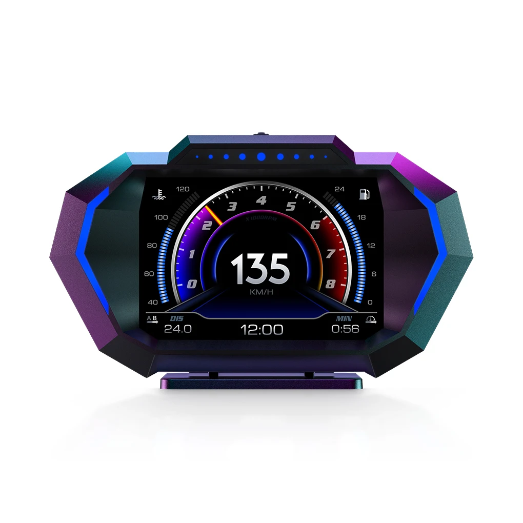 Convenient Car Speed Display - HUD For Effortless Monitoring On Road Large Screen Car Digital Head Up Display Durable