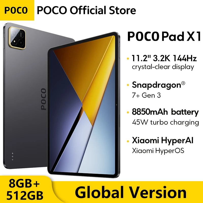 NEW POCO PAD X1 Global version Tablet 11.2
