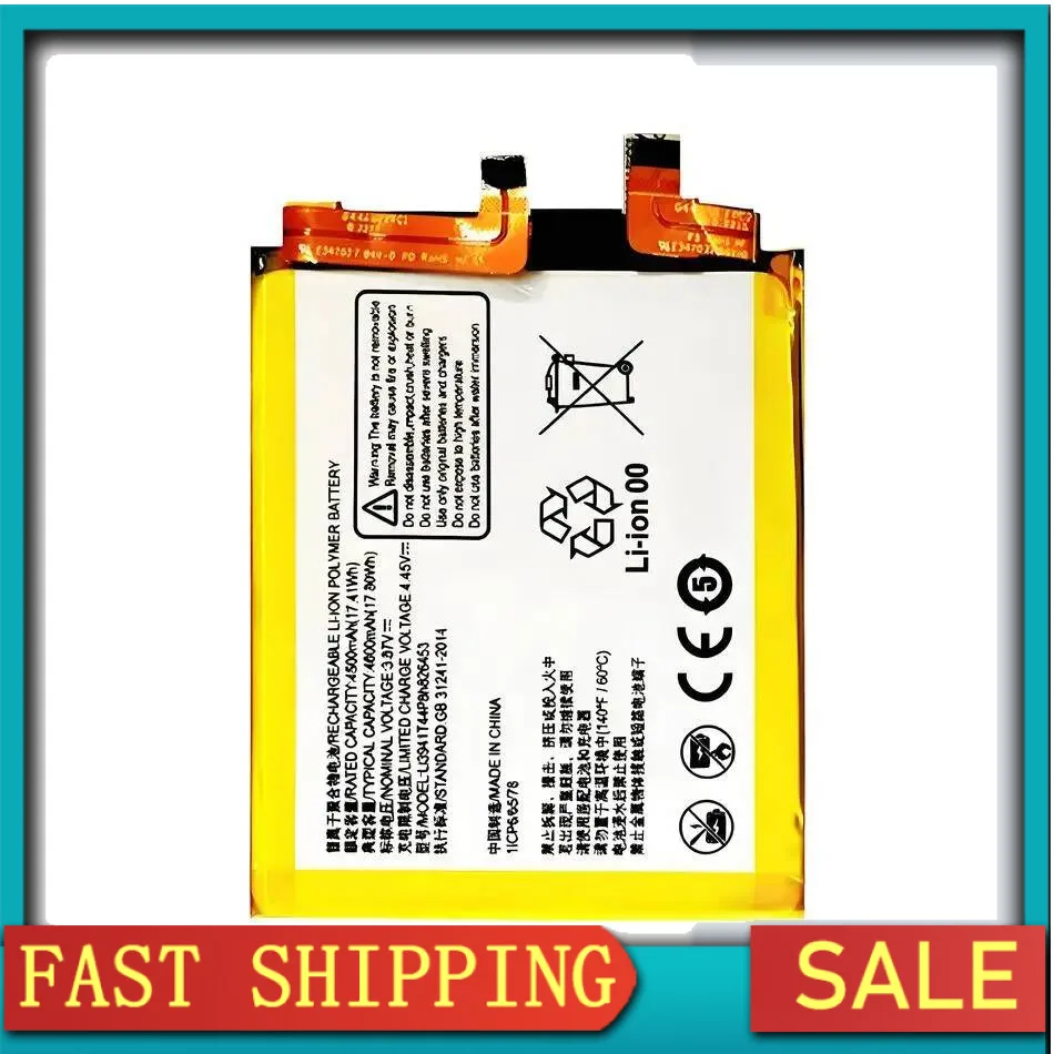

4600Mah For Zte Axon 30 Ultra 5G 31 A30ultra A2022P Mobile Phone Battery Long-Lasting Li3941t44p8h826453 A Cable