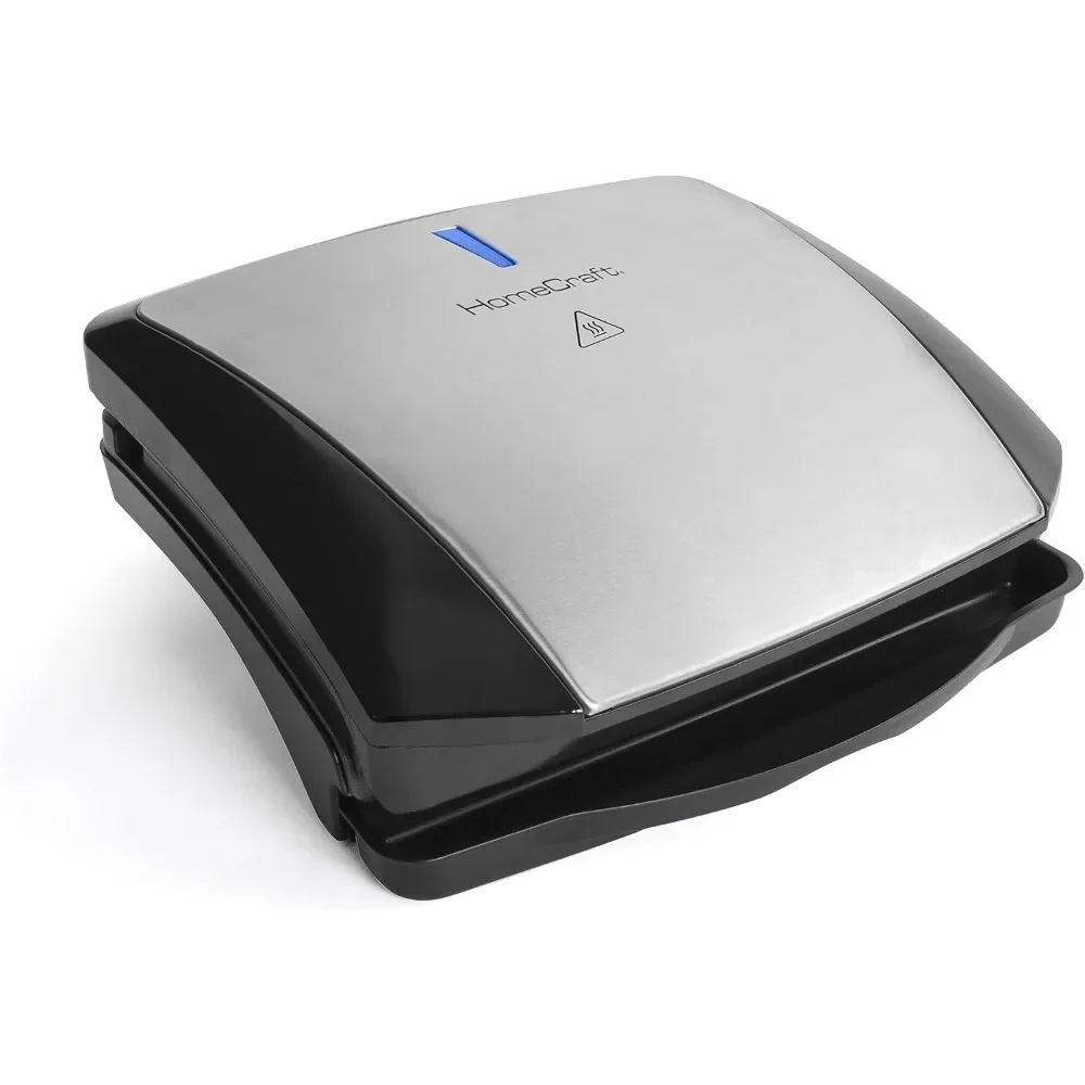 شواية السجق والخبز الكهربائية مع صينية تنقيط الزيت ومقبض الحمل وتخزين الحبل، ما يصل إلى 5 وصلات من لحم البقر والديك الرومي والدجاج