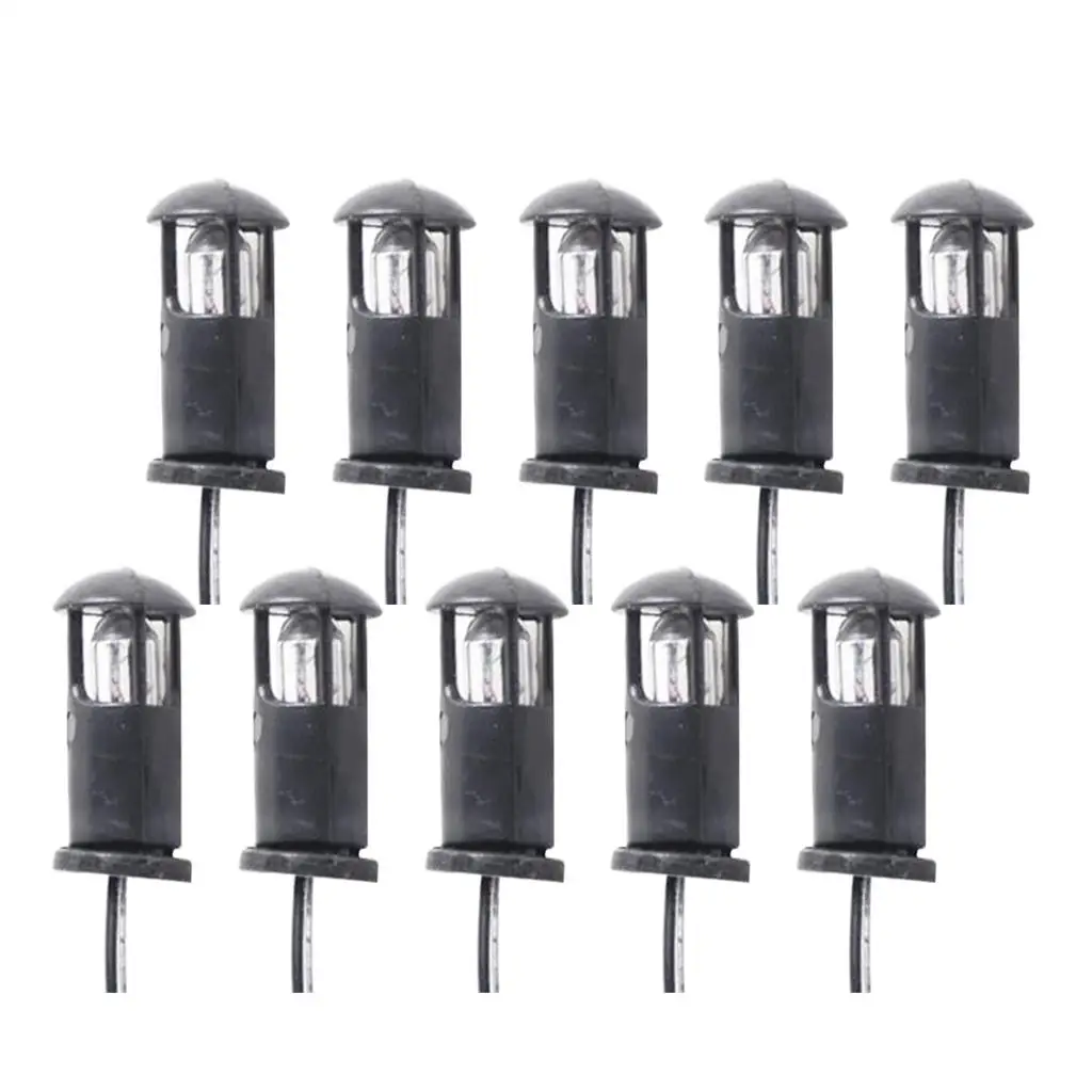 10 قطعة نموذج لمستلزمات ملحقات المناظر الطبيعية المصغرة