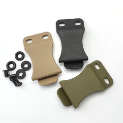 KYDEX Holster Belt CLIPS IWB Magazine Pouch Belt Clips Universal Utility EDC Belt Clip Outdoor Loops Camping Knife