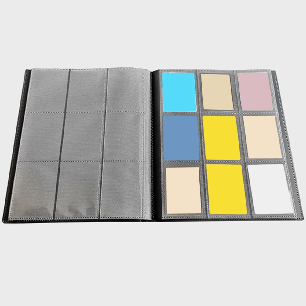 

Game Card Reusable PP Waterproof Lightweight Storage Binder Collect Card Binder Holder Book Trading Container Protector