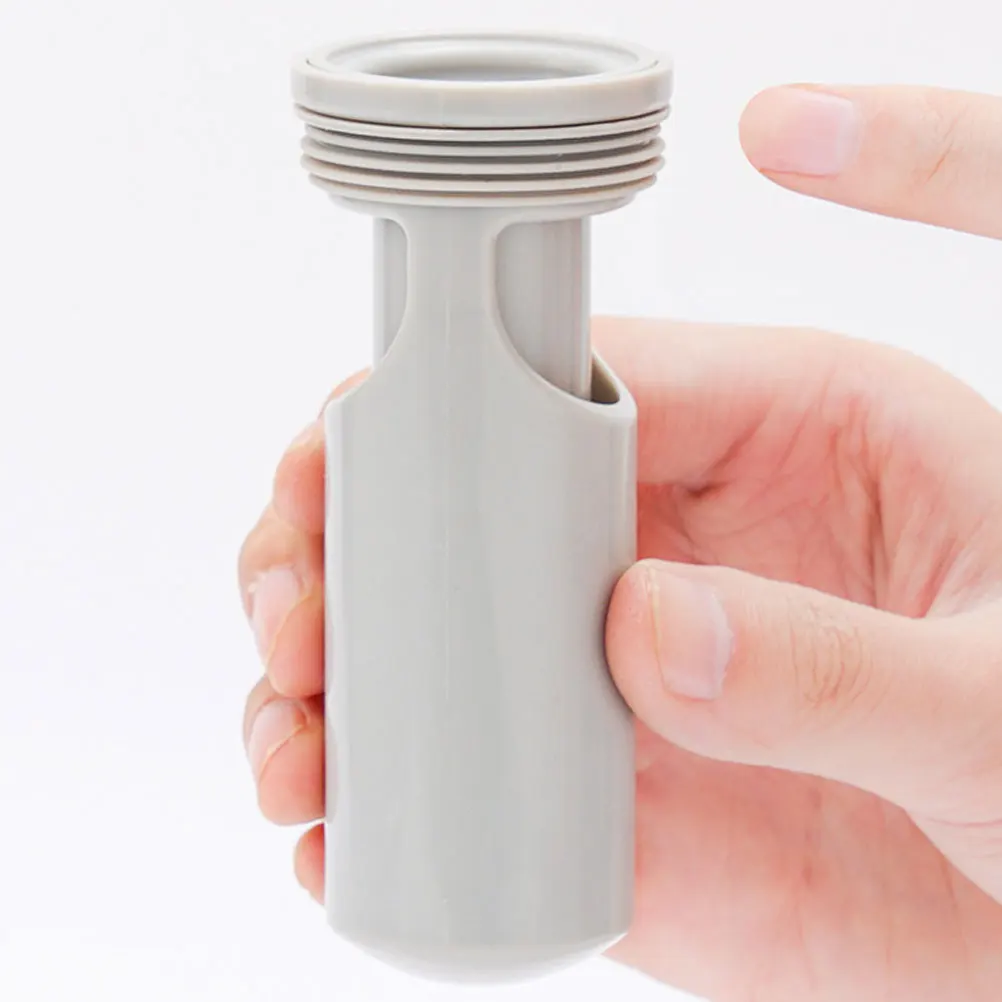 

2 Pcs Strainer Deodorant Seal Plug Anti-clogging Floor Drain Drainer Grey Home Cover