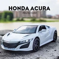 1:32 Acura NSX Alloy Sports Car Model Diecast & Toy Vehicles Metal Super Car Model Simulation Sound and Light Childrens Toy Gift