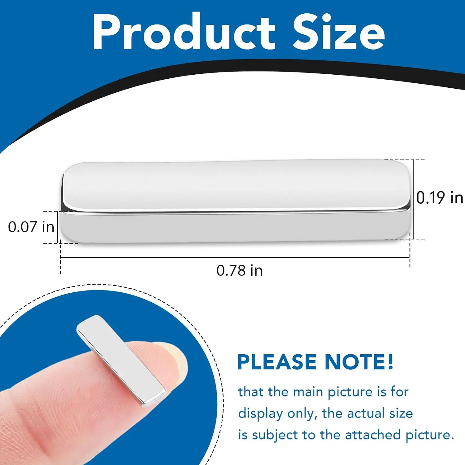 20/50 Pcs Magnet 20mm X 5mm X 2mm Block Super Powerful Strong Permanent Magnetic 20*5*2 for Fridge, DIY, Building, Scientific