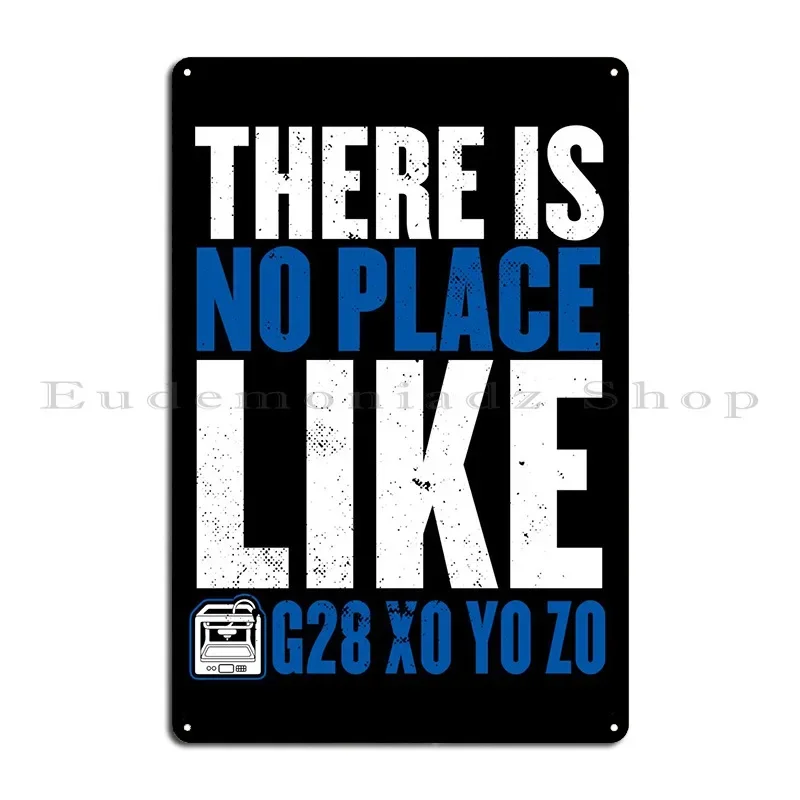3d Printer Design Modeling Metal Plaque Poster Living Room Cinema Vintage Pub Design Tin Sign Poster