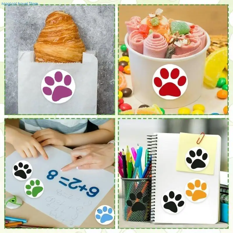 N2UB Dog Paws Design Sticker Safe Decoration Suitable for Furniture Accessories