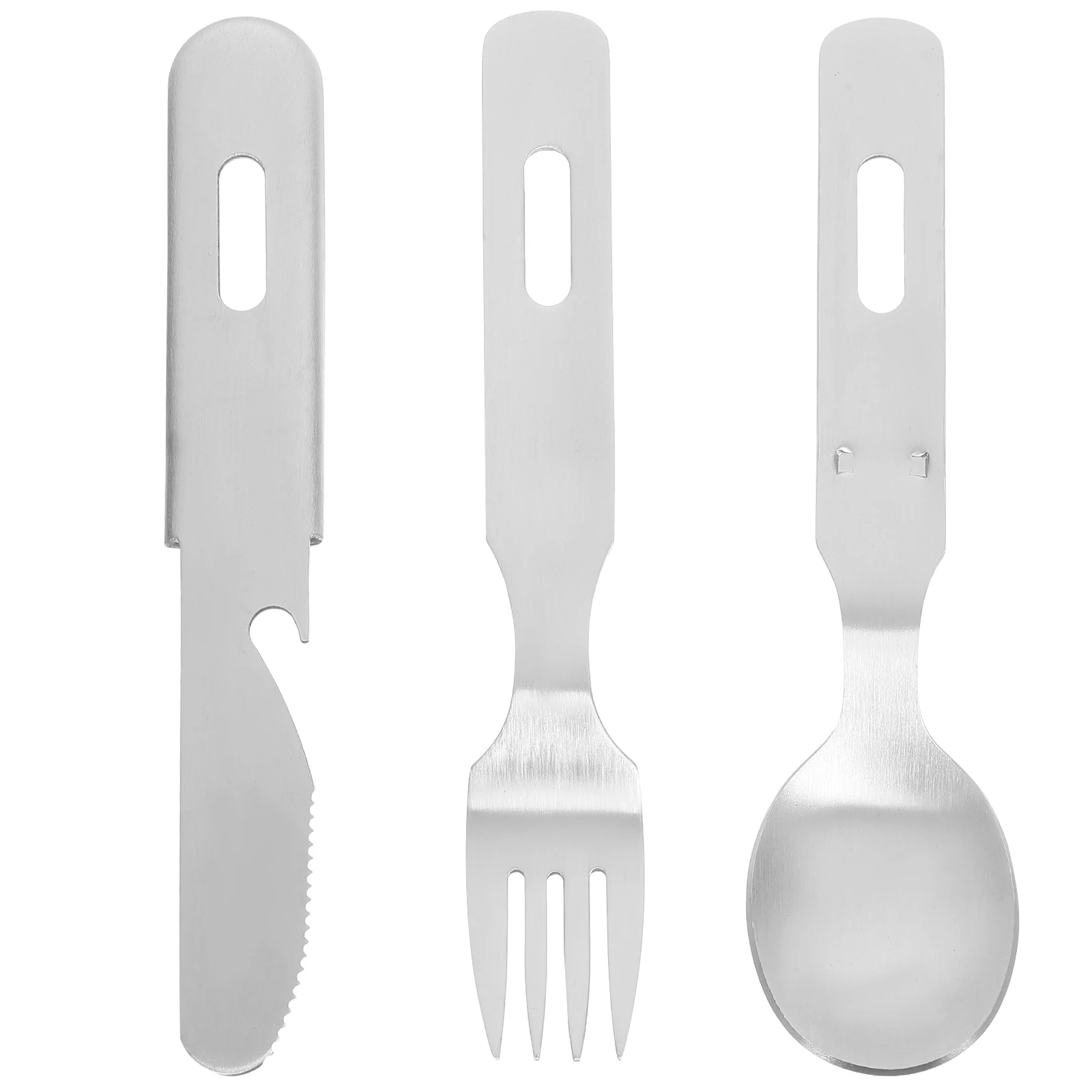 

1 Set Stainless Steel Spoon Fork Cutter Kit Ergonomic Tableware Set For Party Catering Home Restaurant Food Utensils Kit Outdoor