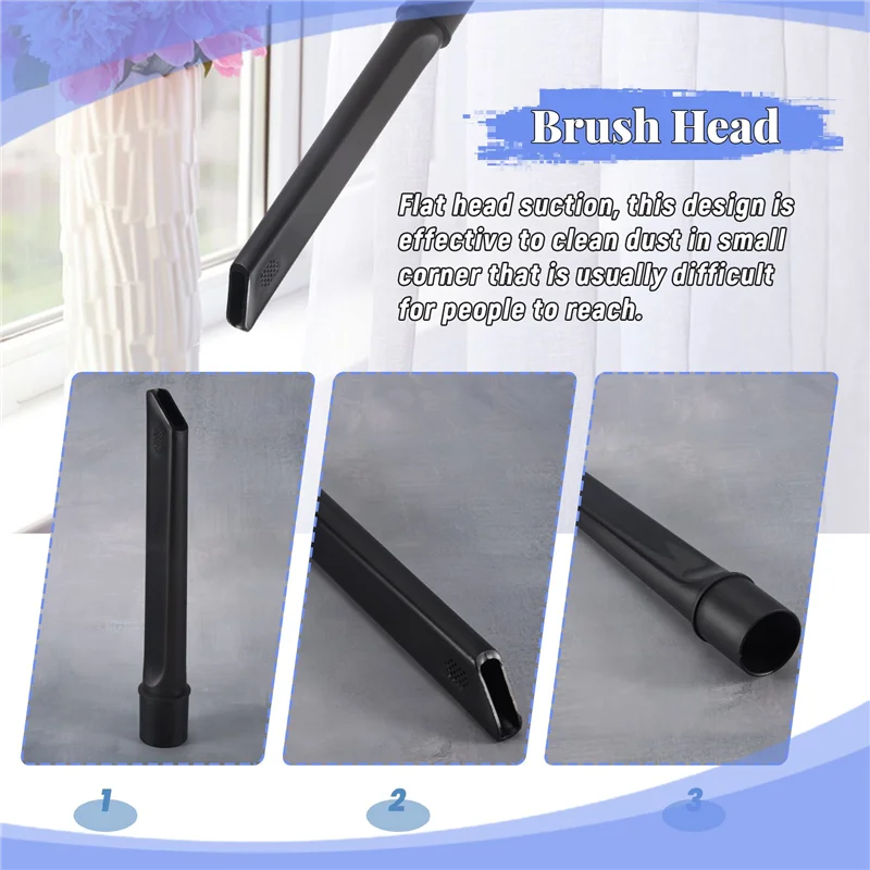 AB43-32Mm плоская всасывающая насадка, детали пылесоса, насадка для щетки пылесоса