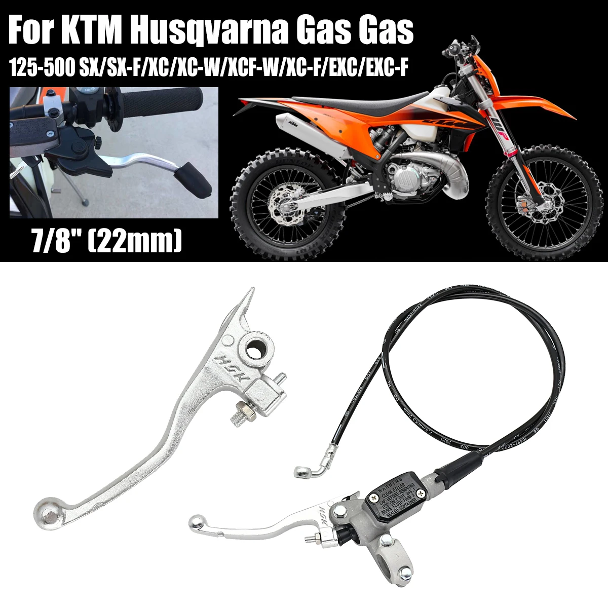 

Motorcycle Hydraulic Clutch Master Cylinder Oil Hose Pipe For KTM EXC EXC-F SX SX-F XC XC-W XCF-W XC-F TPI 6Days 150 250 300 350