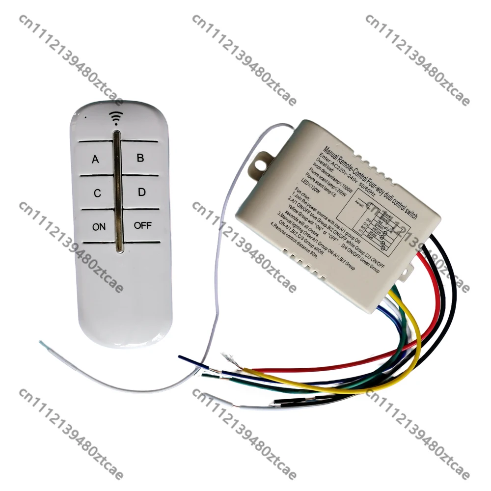 yj-r4-220v-interruttore-wireless-intelligente-a-quattro-vie-con-telecomando-distanza-30m-modulo-di-controllo-manuale-per-lampade-led-e-accessori-per-illuminazione-domestica