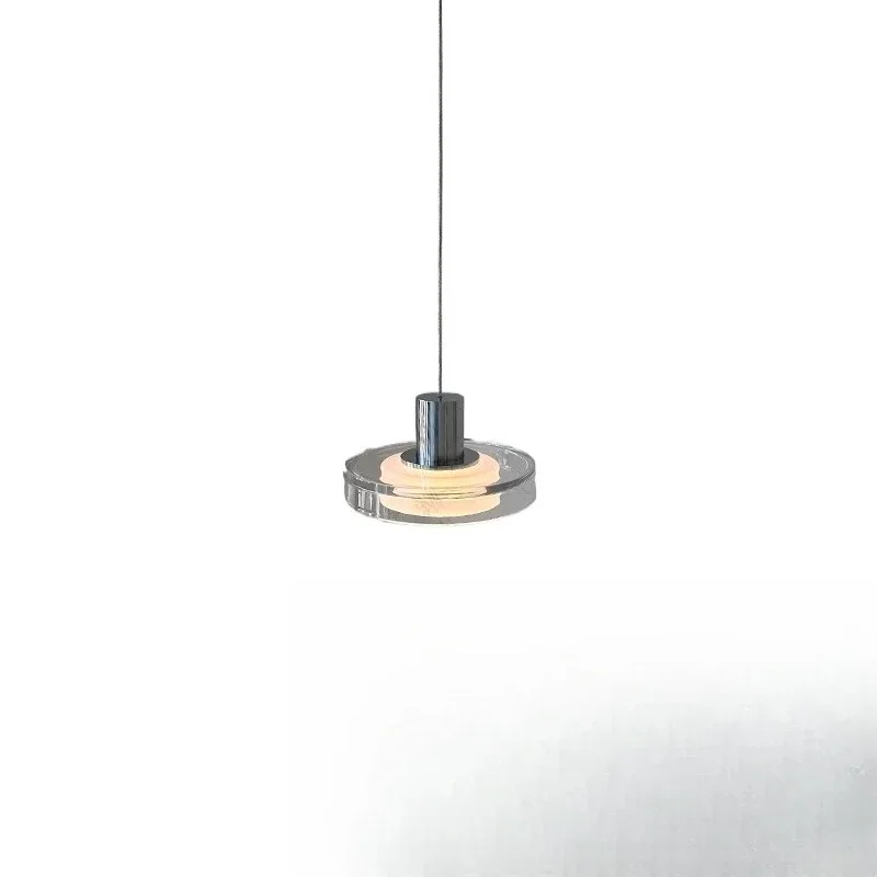 

Modern minimalist bedroom chandelier, living room dining room Italian minimalist design, light luxury high-end, bedside lamp