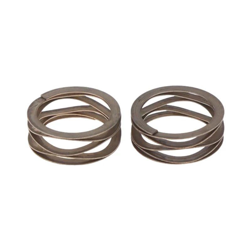 N5KC Replacement Spring Washer Part 2 Piece Metal Open Profile Set for Repair Work and Routine Maintenance, Spare Parts for Care