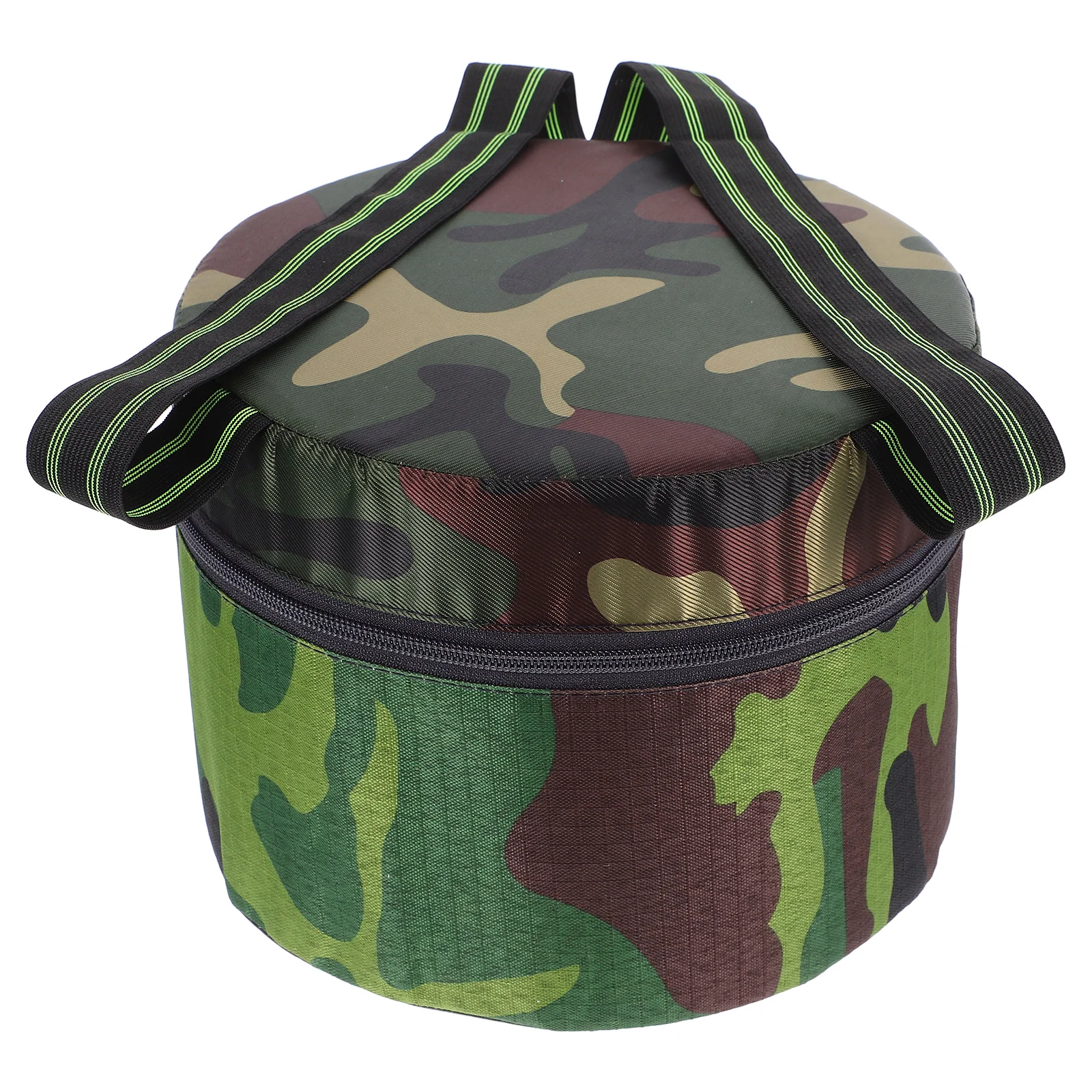 Foam Garden Stool Portable Seat Metal Cloth Material Durable Safe Handle Outdoor Furniture Camping Folding Cushion