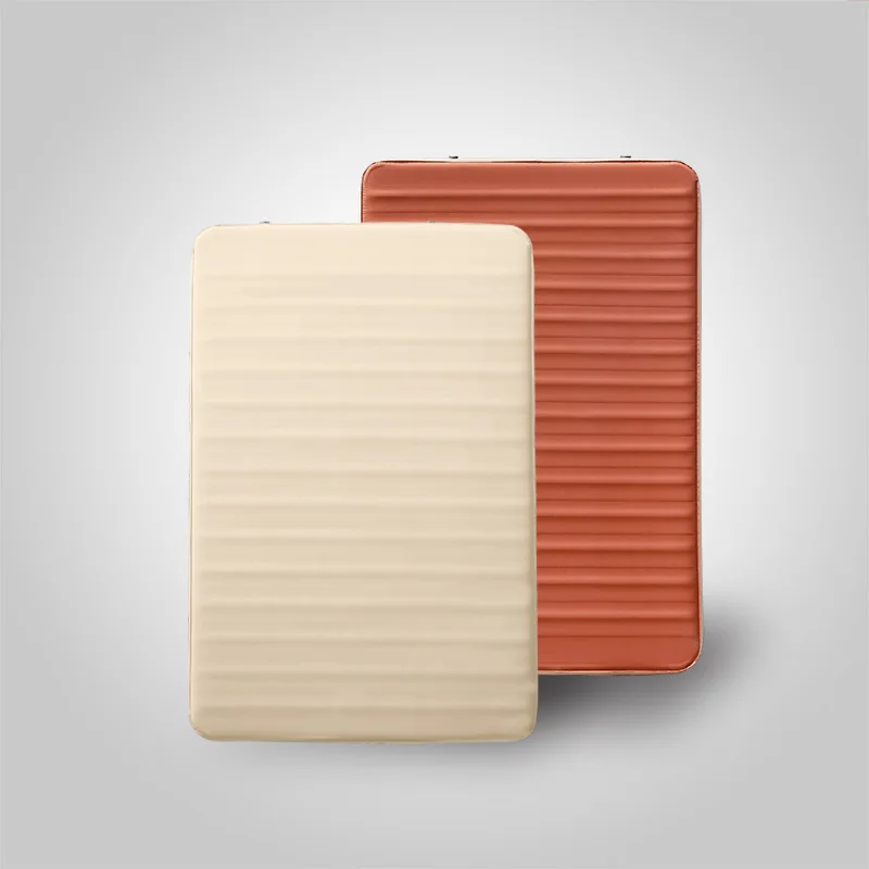 

Outdoor horizontal hole automatic inflatable pad sponge 3D three-dimensional rebound tent camping camping inflatable bed