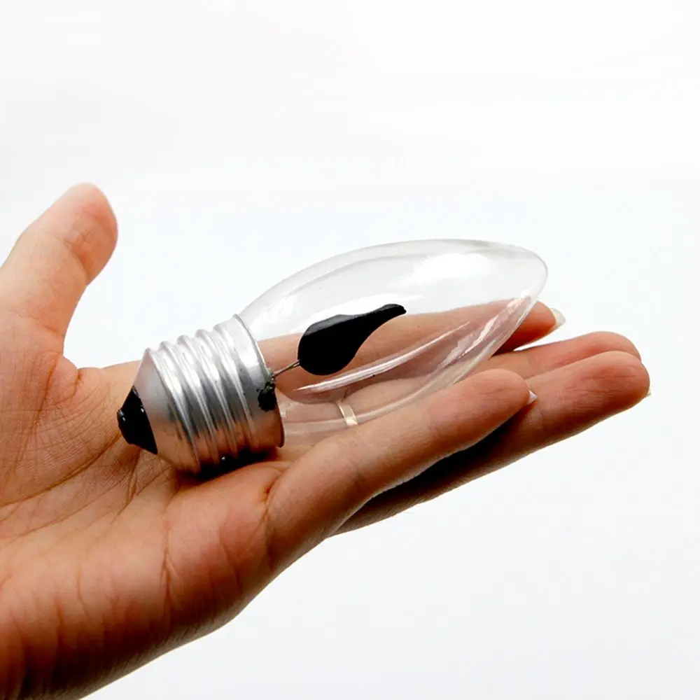 Creative Tungsten Wire Energy Saving Flame Effect For Decor  Lighting Candle Light Night Light LED Light Bulb Candle Tip Lamp