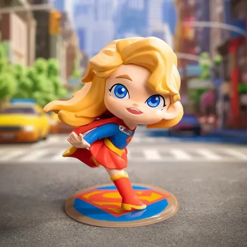 POP MART DC Justice League Jeugdserie Blind Box Speelgoed Guess Bag Mystery Box Mistery Action Figure Surpresa Leuke verjaardag