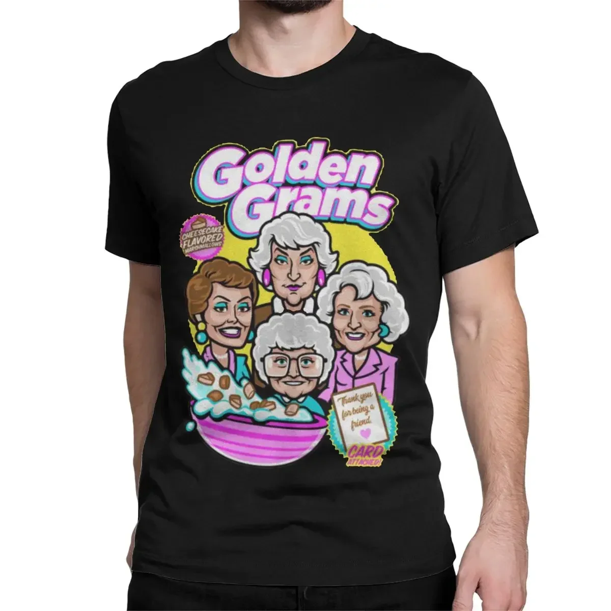 Golden Grams T-Shirt Men Women Golden Girls Dorothy 80s Friend Cotton Tees O Neck Short Sleeve T Shirt Plus Size Clothing