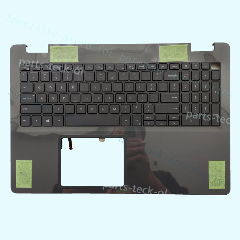 

Новый верхний корпус (палмрест) с клавиатурой с подсветкой для Dell Inspiron 15 3501, модель 033HPP, раскладка US