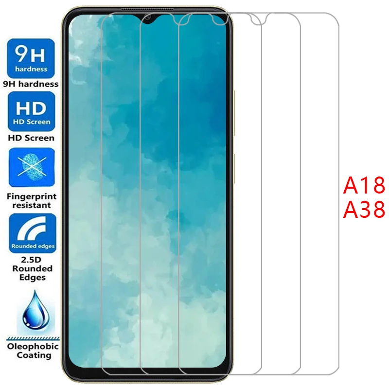 phone case for oppo a18 a38 tempered glass on oppoa18 oppoa38 a 18 38 18a 38a 4g 5g back cover 360 opp opo oppa appo opoa18