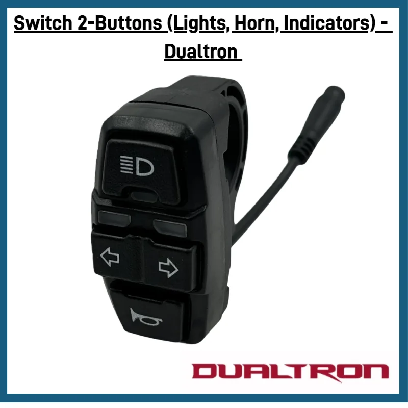

Original Dualtron Multi Switch 2-Buttons Compatible with DUALTRON FOREVER AMINIA LONG BODY AMINIA SPECIAL Electric Scooter Parts