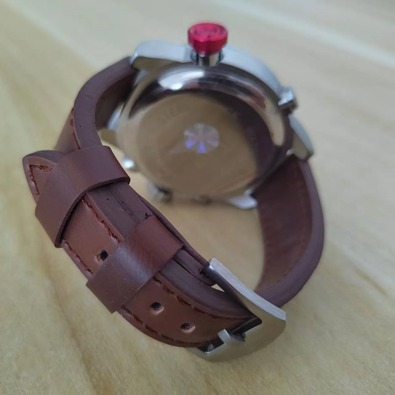 NEW AMST Luxury Brand Men\'s Quartz LED Watches Men Fashion Casual Sports Clock Genuine Leather Military Wrist Watch